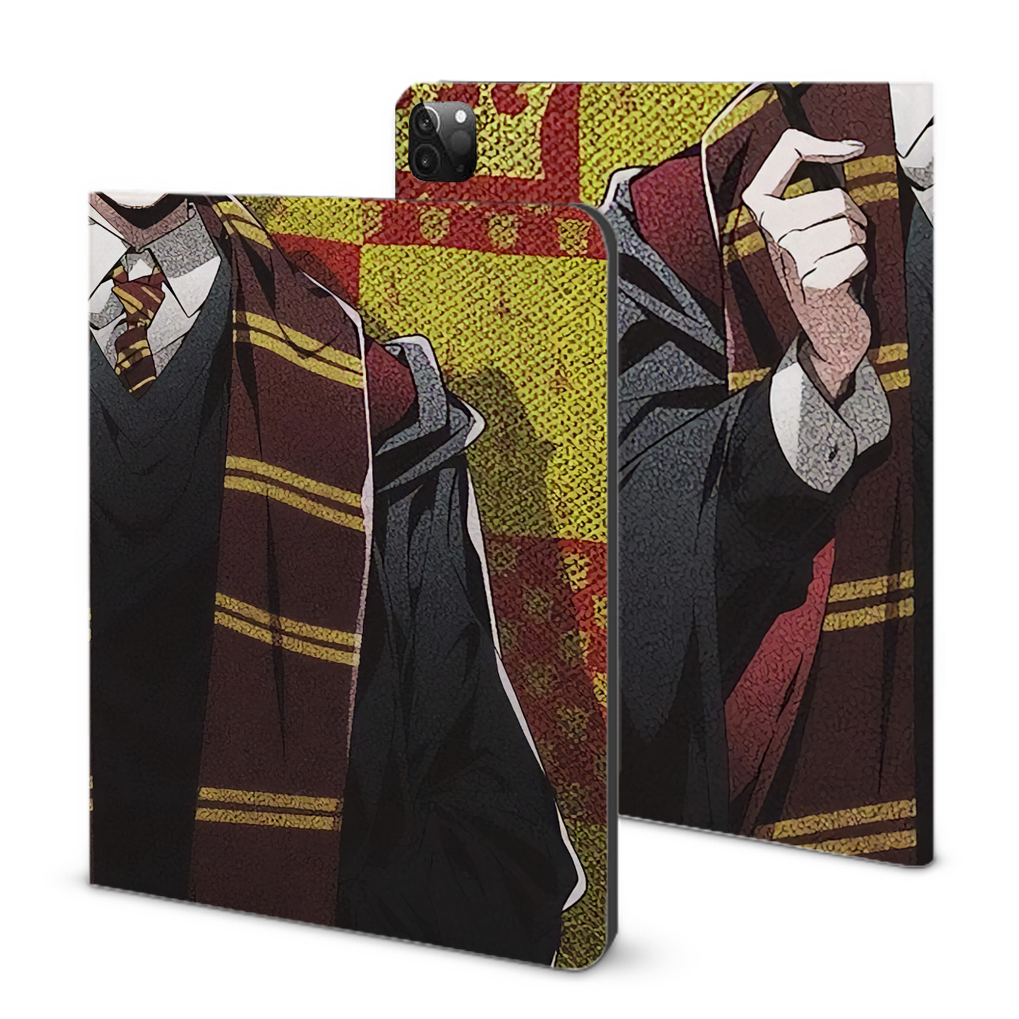（画像用） Harry Potter ハリー・ポッターシリーズ IPadケース ペンホルダー付き ブックスタイルデザイン
